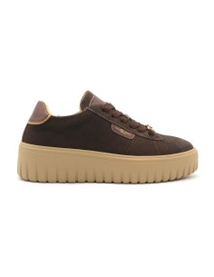 BJ Comart Rosy Damen-Sneaker aus Veloursleder mit Plateau